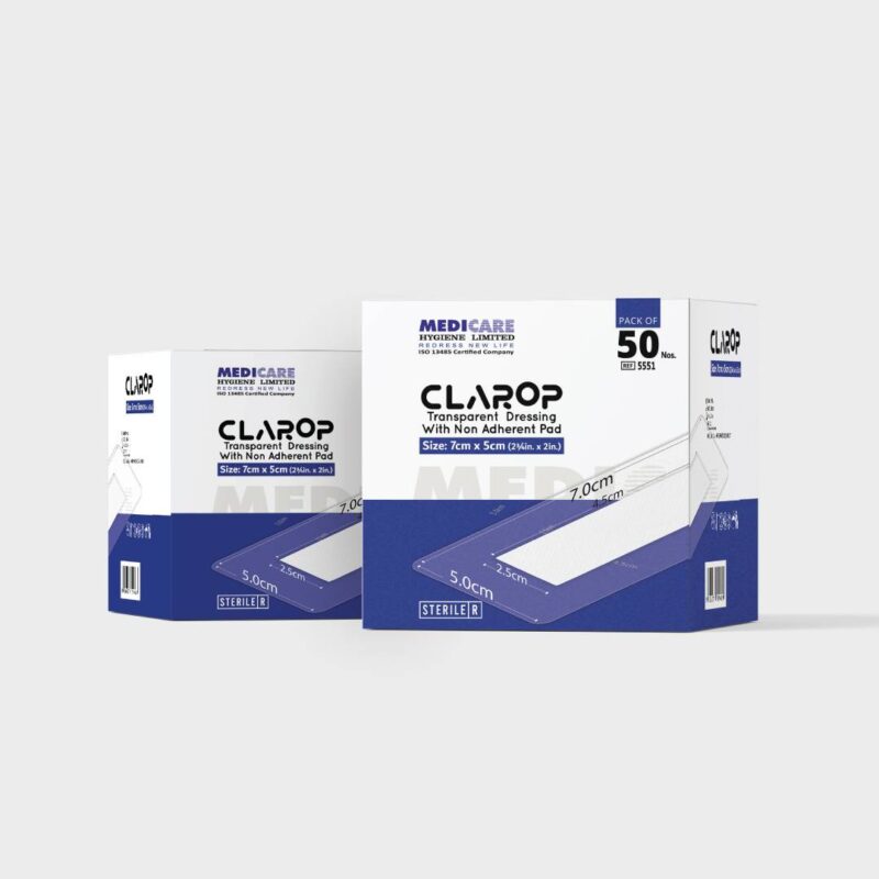 Transparent Film Dressing Manufacturer, Supplier & global Exporter| Clarop