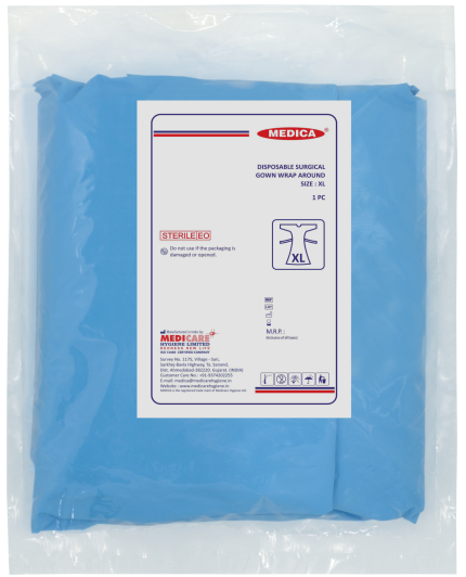 Wraparound Surgical Gown