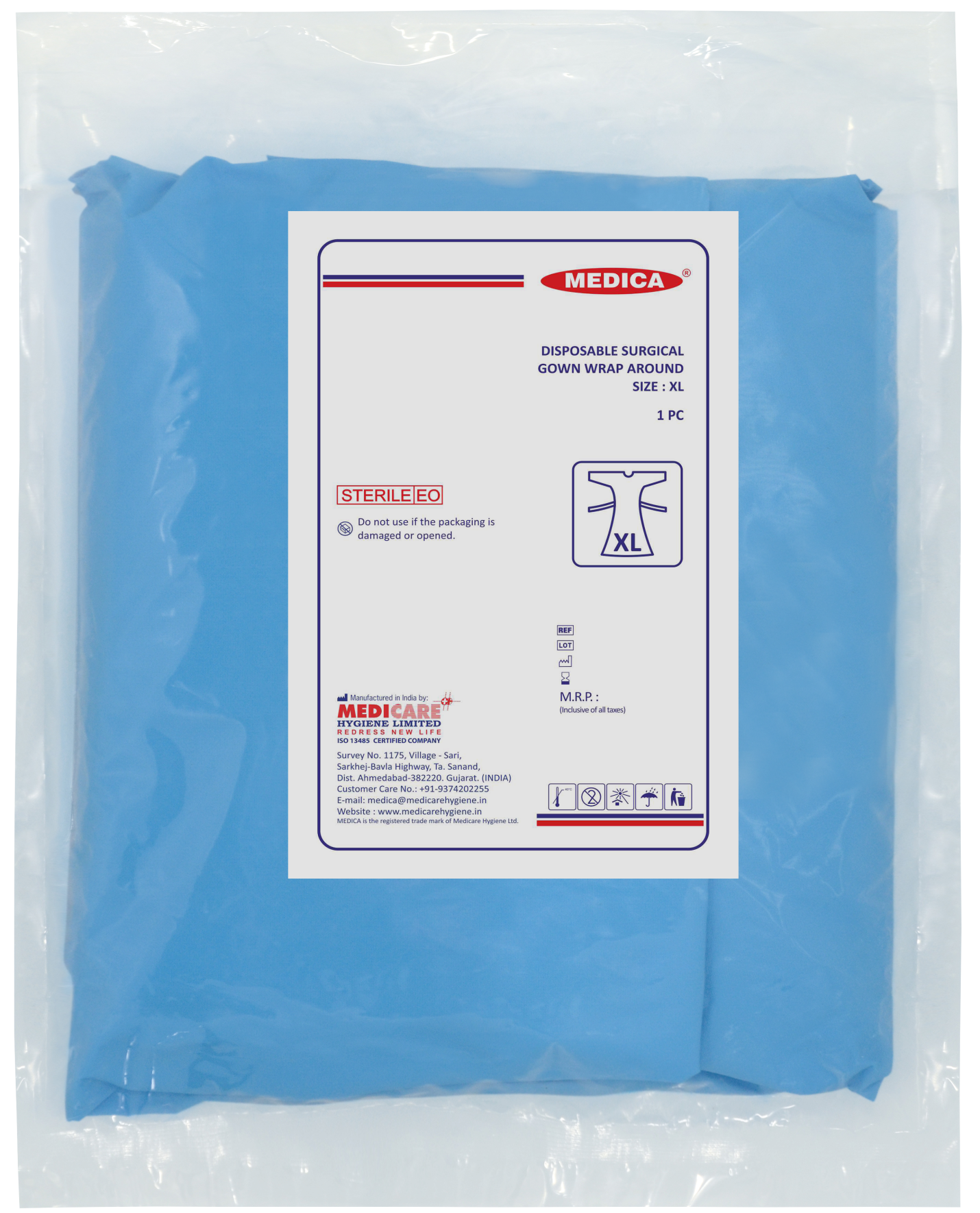 Wraparound Surgical Gown Wraparound Surgical Gown