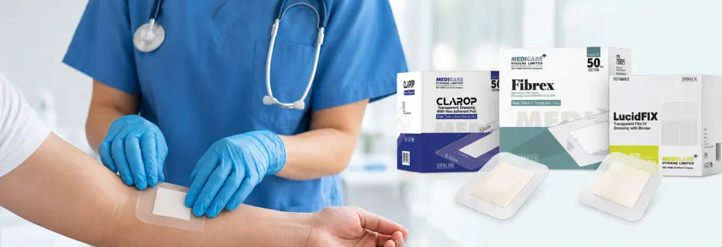 Medical dressing and wound care products supplied to Belgium