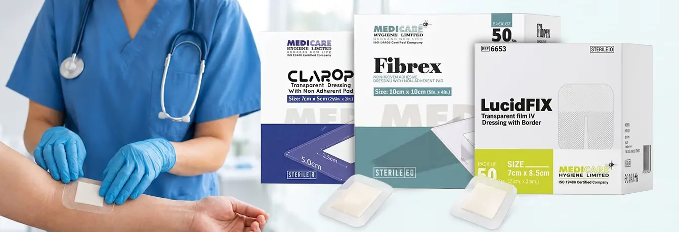 Medical dressing and wound care products supplied to Belgium